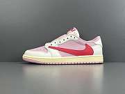 Air Jordan 1 Retro Low OG SP Travis Scott Shy Pink IQ7604-101 - 3