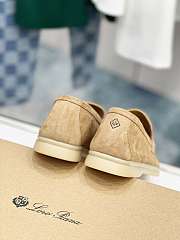 Loro Piana Summer Charms Walk Suede loafers - 6
