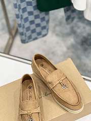 Loro Piana Summer Charms Walk Suede loafers - 2