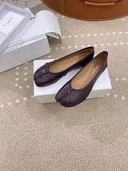 Maison Margiela Tabi Ballerina Dark Burgundy - 6