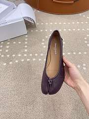 Maison Margiela Tabi Ballerina Dark Burgundy - 5