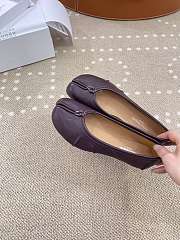 Maison Margiela Tabi Ballerina Dark Burgundy - 4