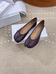 Maison Margiela Tabi Ballerina Dark Burgundy - 2