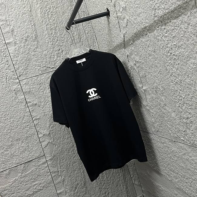 Chanel cotton T-shirt black - 1