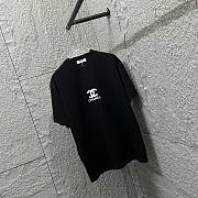 Chanel cotton T-shirt black - 4