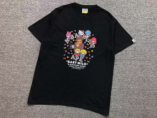 BAPE T-SHIRT black 1112250531  - 1