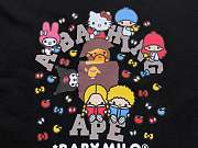 BAPE T-SHIRT black 1112250531  - 5