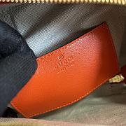 Gucci Blondie top handle bag orange 744434 SIZE 17x15x9CM - 4
