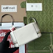 Gucci Blondie top handle bag white 744434 SIZE 17x15x9CM - 5