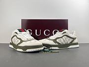 Gucci Re-Web Sneaker white and green 700775 AAB31 5863 - 5