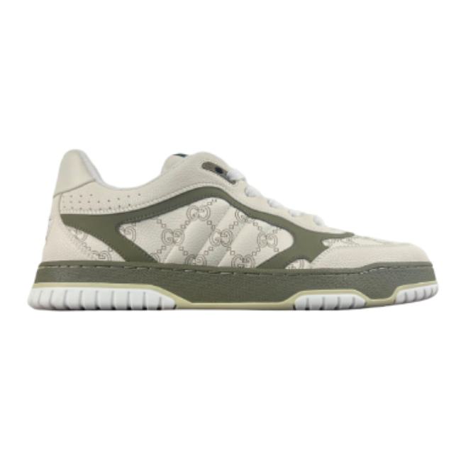 Gucci Re-Web Sneaker white and green 700775 AAB31 5863 - 1