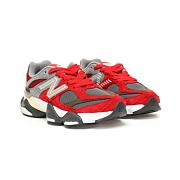 New Balance 9060 Red And Grey - 1