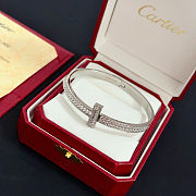 Cartier Diamond-Set Bangle - 6