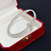 Cartier Diamond-Set Bangle - 4