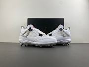 Air Jordan 4 Retro TD Cleat White Cement HQ0207-106 - 5