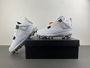 Air Jordan 4 Retro TD Cleat White Cement HQ0207-106 - 4
