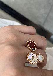 VCA Ladybug Ring - 6