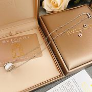 BVLGARI's latest silver spring white ceramic necklace - 3