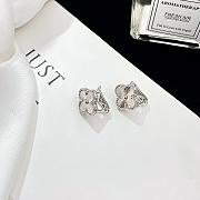 VCA high-jewelry four-leaf clover earrings  - 3