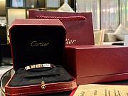 Cartier wide bracelet with 4 diamonds - 2