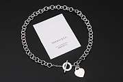 Tiffany & Co Heart Tag Necklace in Silver 41cm - 6