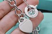 Tiffany & Co Heart Tag Necklace in Silver 41cm - 5