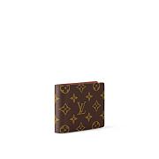 Louis Vuitton Multiple Wallet in Monogram coated canvas 11.5*9*1.5 cm - 4