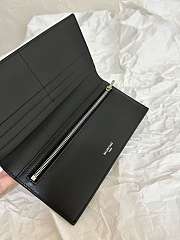 Balenciaga Long black passport 2 tickets wallet 21*12.4*2 cm - 3