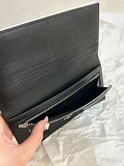 Balenciaga Long black passport 2 tickets wallet 21*12.4*2 cm - 4