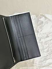 Balenciaga Long black passport 2 tickets wallet 21*12.4*2 cm - 5