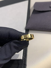 Cartier Love Narrow Solitaire Diamond Wedding Ring - 4