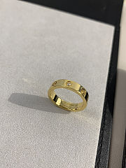 Cartier Love Narrow Solitaire Diamond Wedding Ring - 2