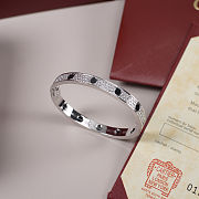 Cartier Black Nail Bangle with Diamonds - 1