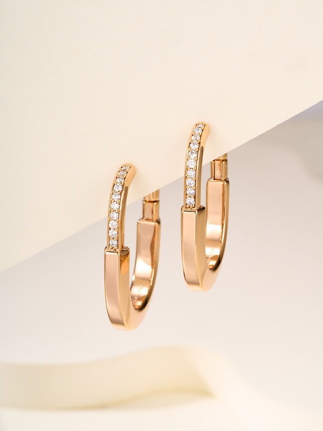 Tiffany & Co. T Lock earrings - 1