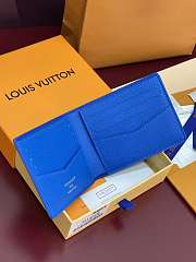 Louis Vuitton Slender Wallet in the basketball blue color - 3