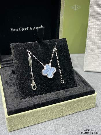 VCA Natural Amethyst Four-Leaf Clover Necklace