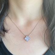 VCA Natural Amethyst Four-Leaf Clover Necklace - 5