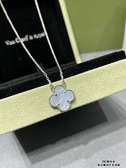 VCA Natural Amethyst Four-Leaf Clover Necklace - 2