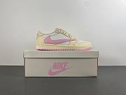 Air Jordan 1 Retro Low OG SP Travis Scott Shy Pink IQ7604-100 - 5