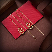 Valentino earrings and ear wires - 2