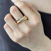 Cartier square three-band ring - 4
