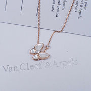 VCA Marquise Butterfly Necklace  - 3