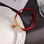 BVLGARI red string bracelet - 4