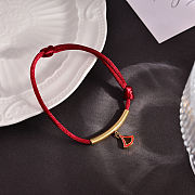 BVLGARI red string bracelet - 2