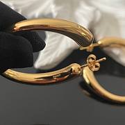 Saint Laurent brass gold-plated earrings  - 4