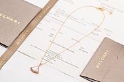 Bulgari 2022 Qixi Festival Special Edition - Pink Diamond Mini Dress Necklace - 4