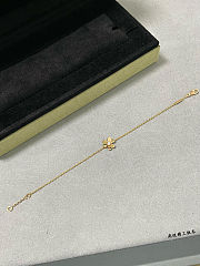 VCA mini light gold clover bracelet - 3