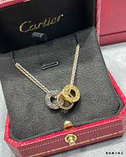 Cartier Three Circles Necklace - 5