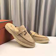 Loro Piana Charms Walk Babouche Loafer  - 2