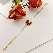 Van Cleef Arpel Latest New Gold Ladybug Bracelet - 6